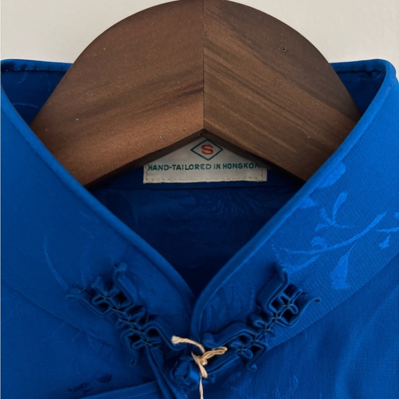 60s Vintage Chinese Qipao silk dress NWT handmade in Hong Kong - Picture 7 of 9